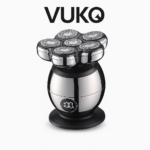 VUKO RQ8870 Men’s Electric Head & Beard Shaver – 7 Floating Heads, LED Display, Fully Washable, Rechargeable Grooming Tool