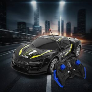 4-Direction RC Toy Car – Police, Racing & Sports Models with Light-Up All-Around Driving