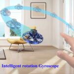 LED Flying Spinner UFO Toy – 360° Toss-Activated Spinning Disc with Colorful Lights